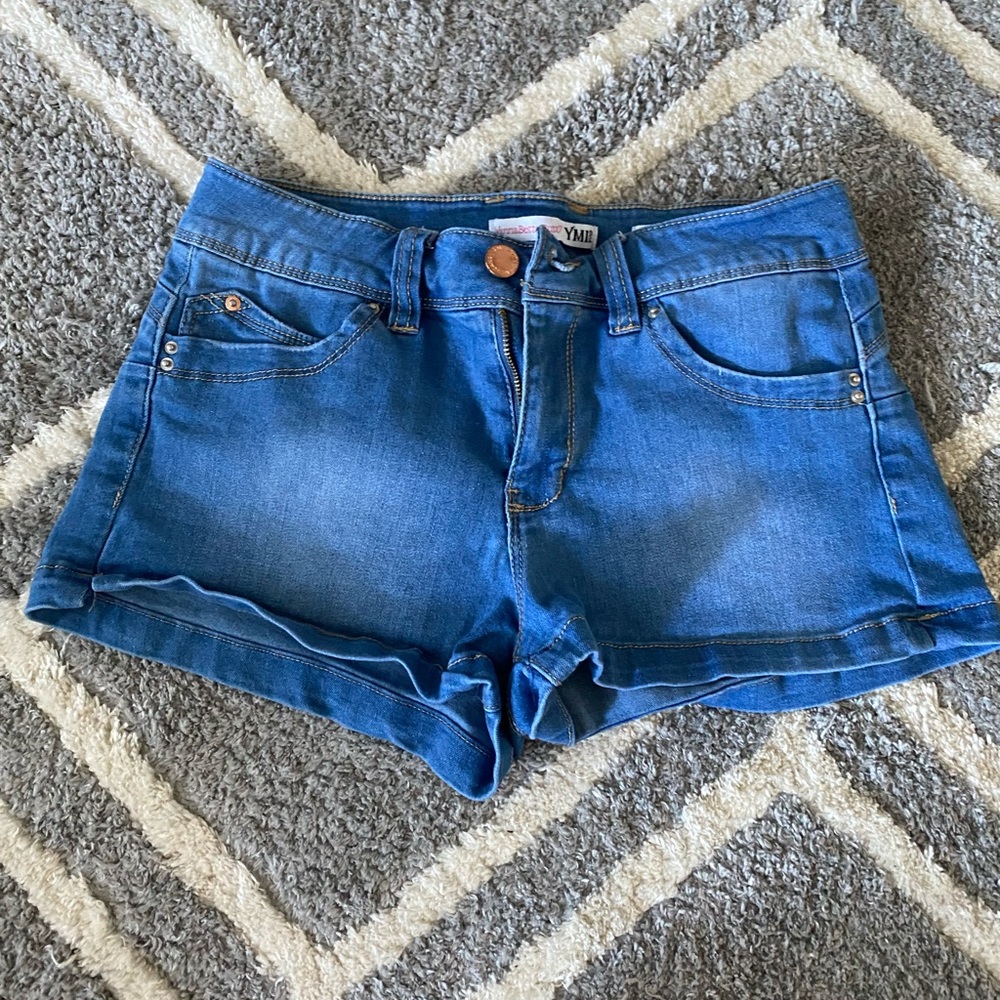 Blue jeans shorts